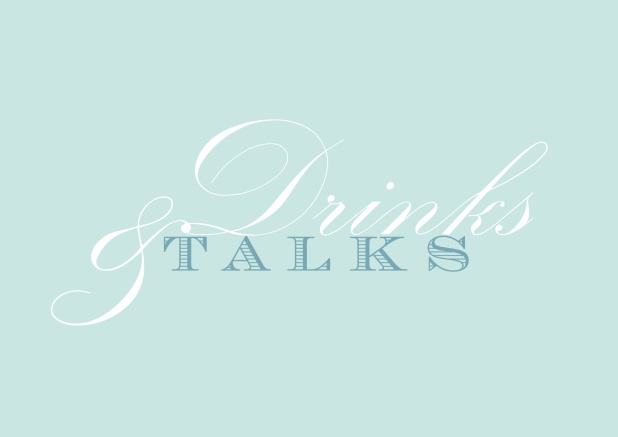 Online Card with the title "Drinks&Talks"