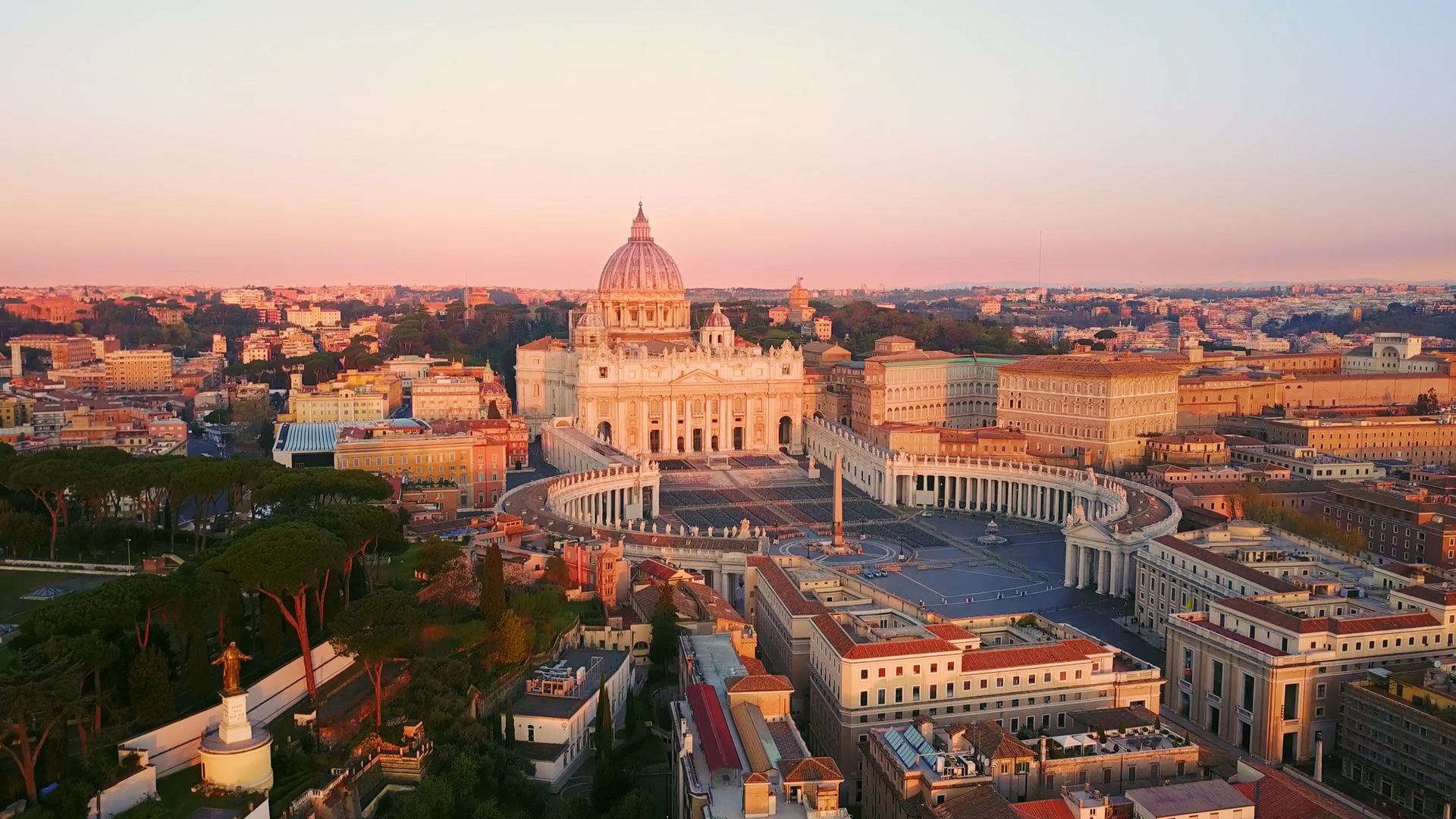 Video of Rome and Vatican