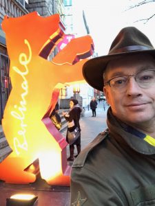 Gründer Patrick besucht Checkin bei der Berlinale 19