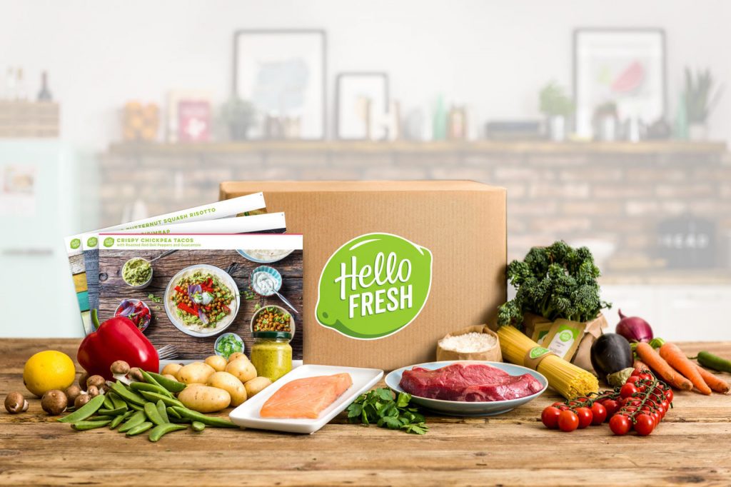 Gutscheine für Essenslieferanten wie Hello Fresh verschenken