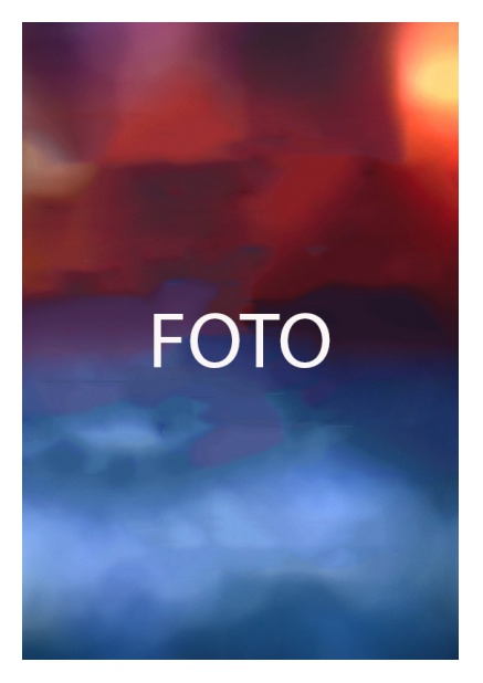 Einfach gestaltete online Fotokarte in Hochkant mit einem Fotofeld mit Rahmen zum Foto selber hochladen.