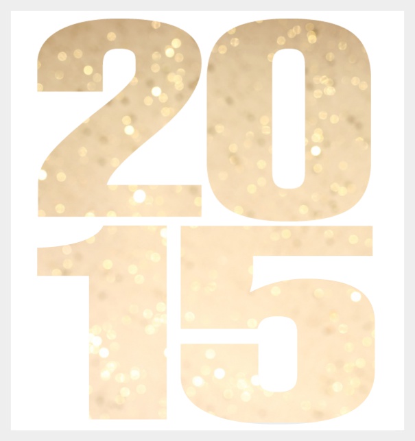 Large Online Invitation card with cut our 2015 Grey.