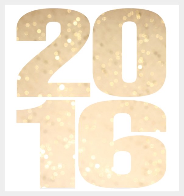 Oniine invitation card with cut out 2016 for own photo Grey.