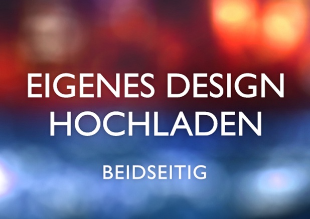 Querformat beidseitig - Geschäftskunden Kartenvorlage, um eigene Designs auf der Vorder- und Rückseite hochzuladen.