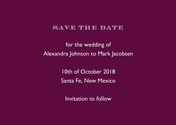 save the date 2018 wedding save the dates