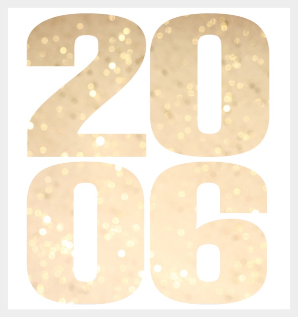 Oniine invitation card with cut out 2006 for own photo Grey.