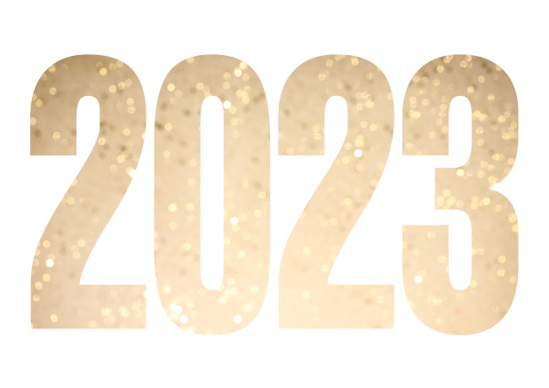 2023 cut out - White - 2023 cards Online Invitation card with cut out 2023 for own photo White.