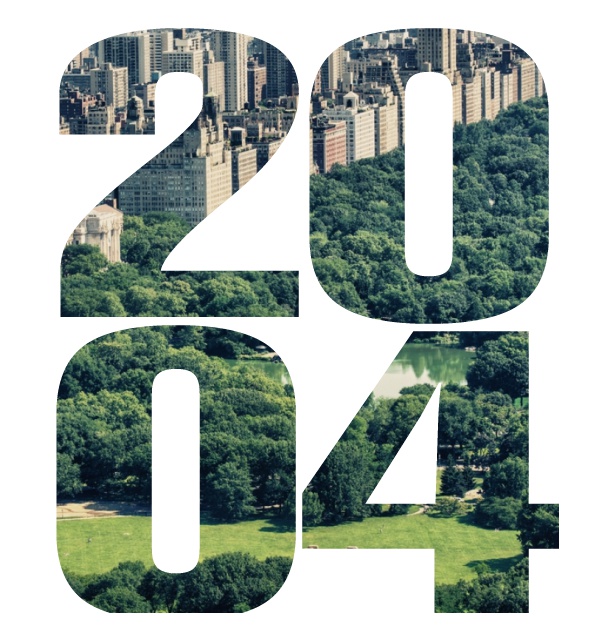 Gründungsjahr 2004 - Weiss - 20. Geburtstag Online Einladungskarte mit ausgeschnittener 2024 für eigenes Image Weiss.