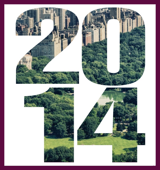 Gründungsjahr 2014 - Lila - 10. Geburtstag Online Einladungskarte mit ausgeschnittener 2014 für eigenes Image Lila.