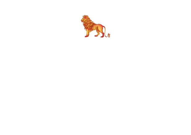Online Note card with beautiful lion.