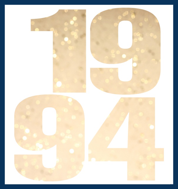 1994 cut out large - Navy - 30th Birthday Online Invitation card with cut out 1994 for own image Navy.