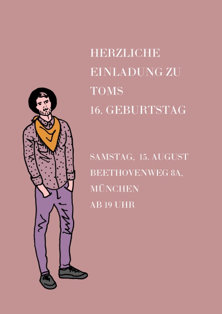 Text Fur 16 Geburtstag Herzlichen Gluckwunsch An Die Lieben