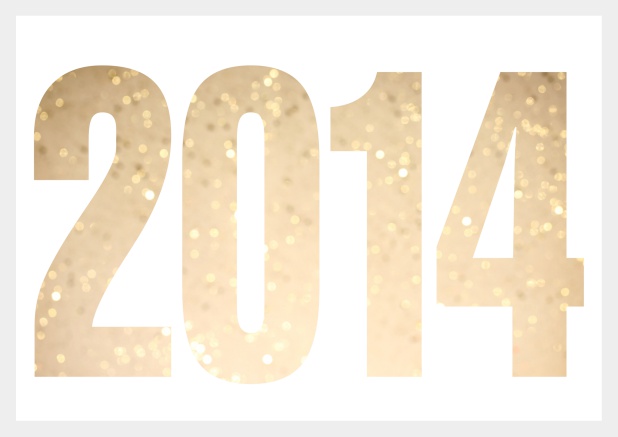 founded 2014 - Grey - 10th Anniversary Online Invitation card with cut out 2014 for optional own photo Grey.