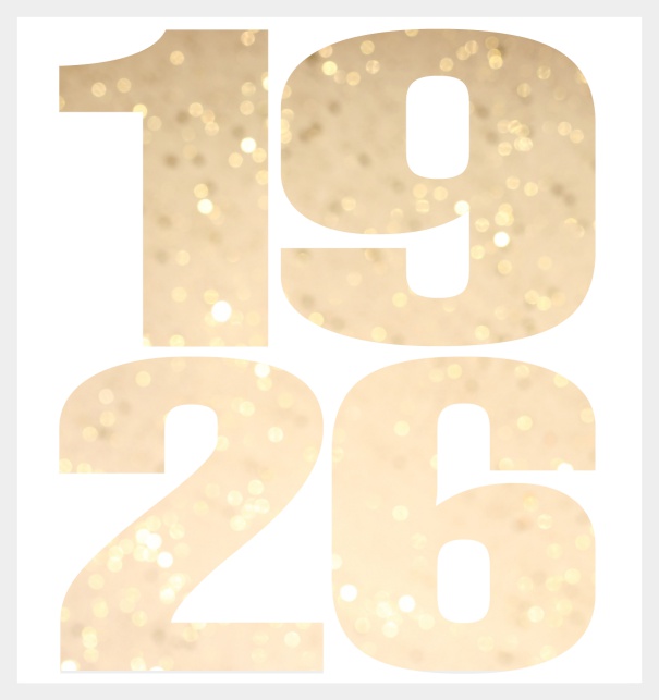 Oniine invitation card with cut out 1926 for own photo Grey.