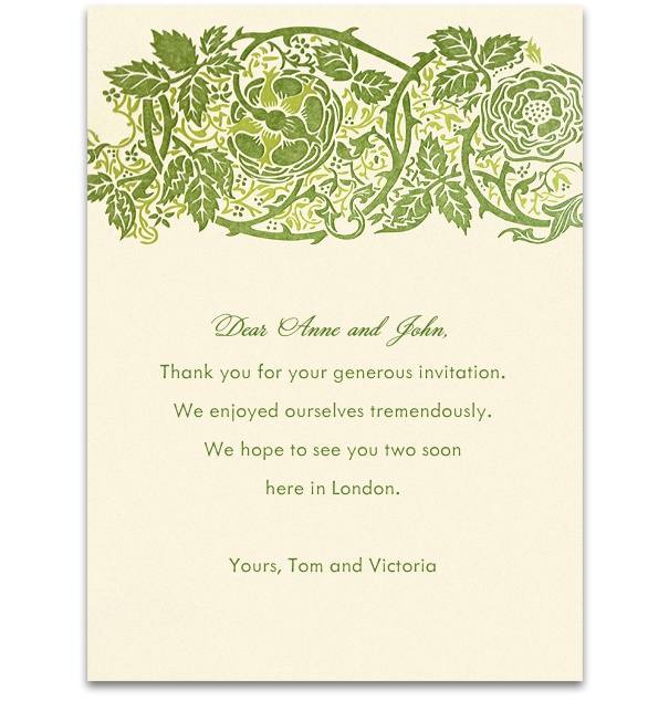 Wedding card online designed with Green forest design.