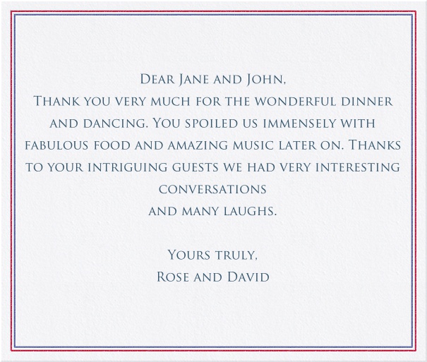 Oxford Chic - Free designs Pink Classic Wedding Card Theme.