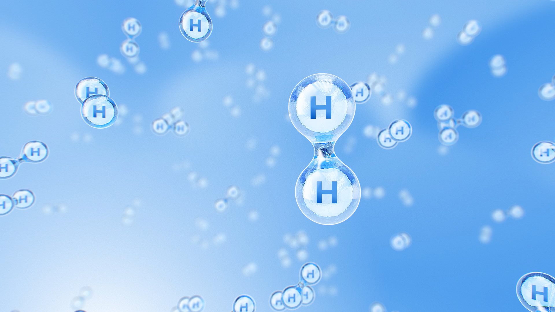Video of Hydrogen H2 elements