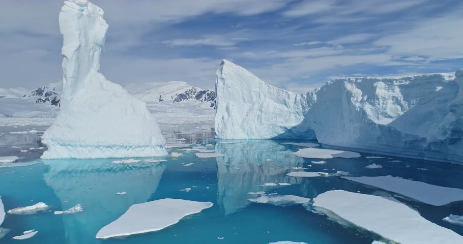 Video von Eisbergen
