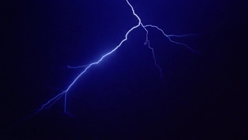 Video von Blitzen am Himmel