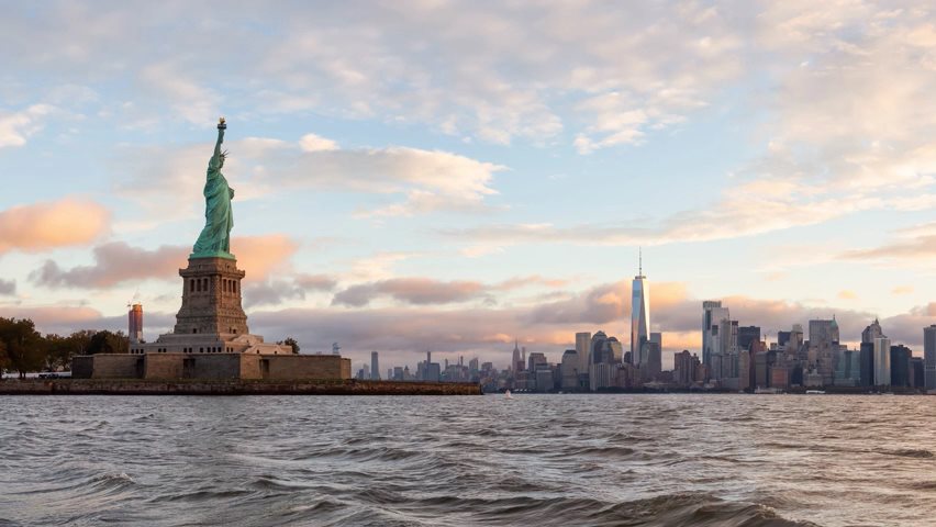 Video of the Statue of Liberty in New York