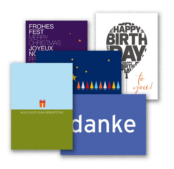 Designvorlagen Geburtstagskarten