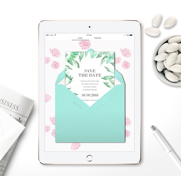 Online Wedding Save The Date Cards Eventkingdom