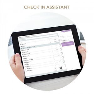 Professional Check in assistant 