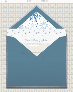 Cards with animated GIF inside animated envelopes