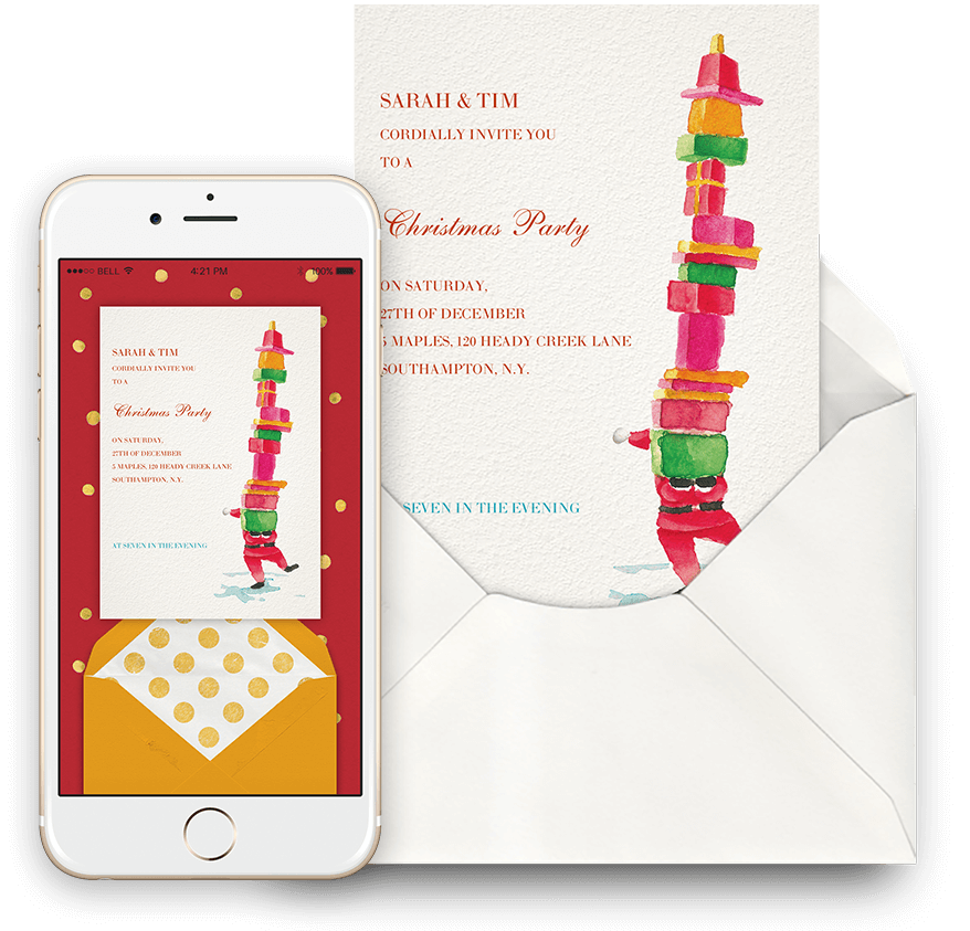 Christmas Party Invitations